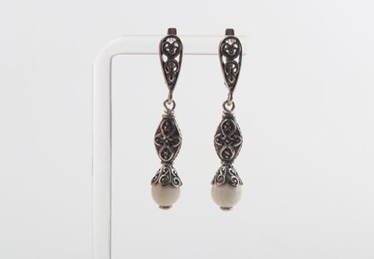 The Blizzard Mini Mammoth Ivory Earrings