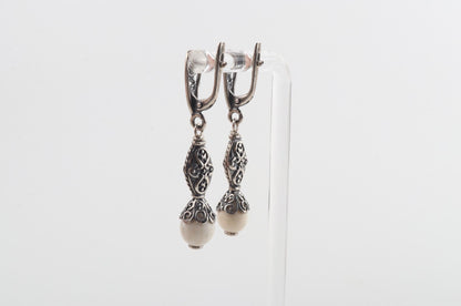 The Blizzard Mini Mammoth Ivory Earrings