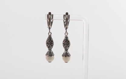 The Blizzard Mini Mammoth Ivory Earrings