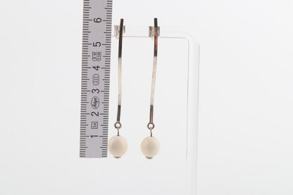 The Wave Mammoth Ivory Earrings