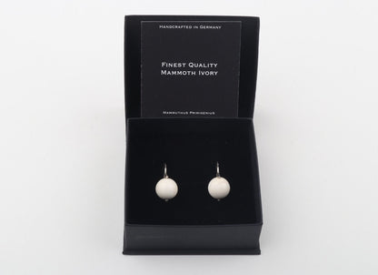 Mammoth Ivory Leverback Earrings