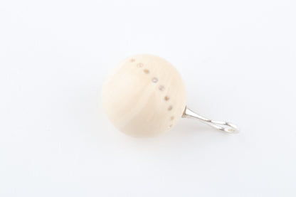Mammoth Ivory Ball Pendant