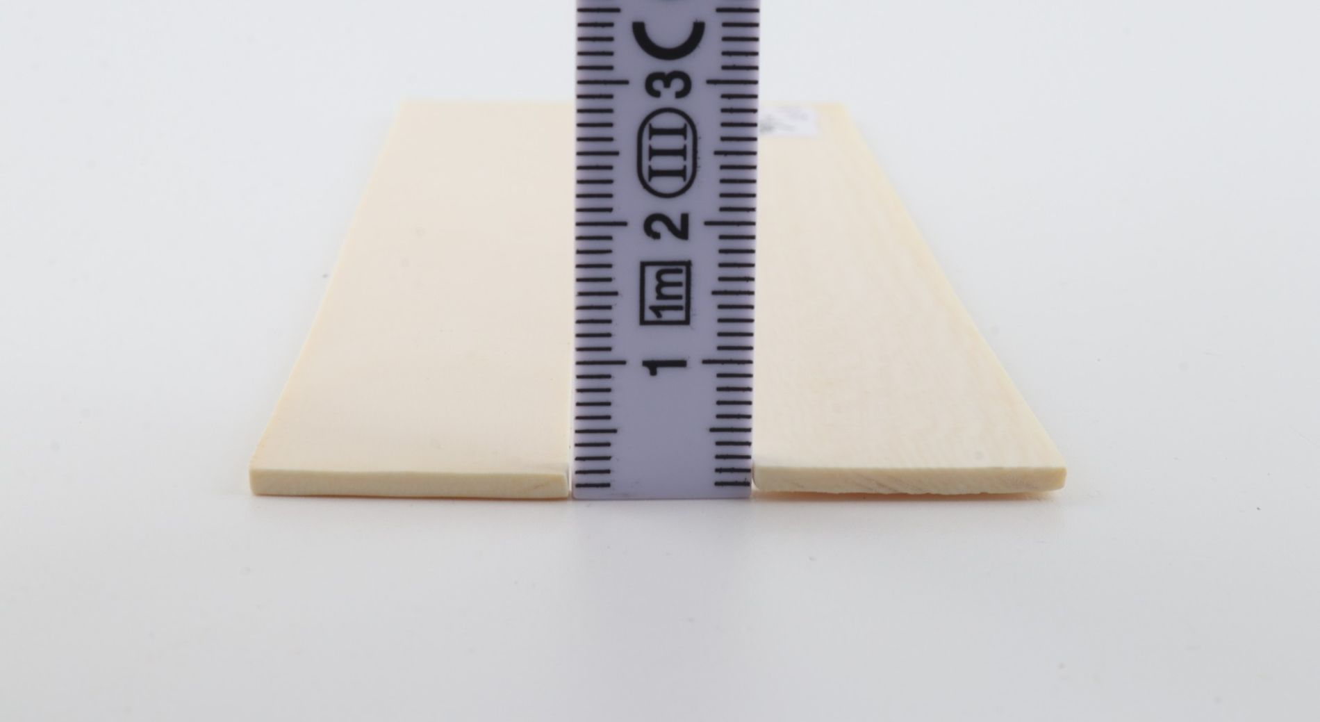 Natural mammoth ivory scales