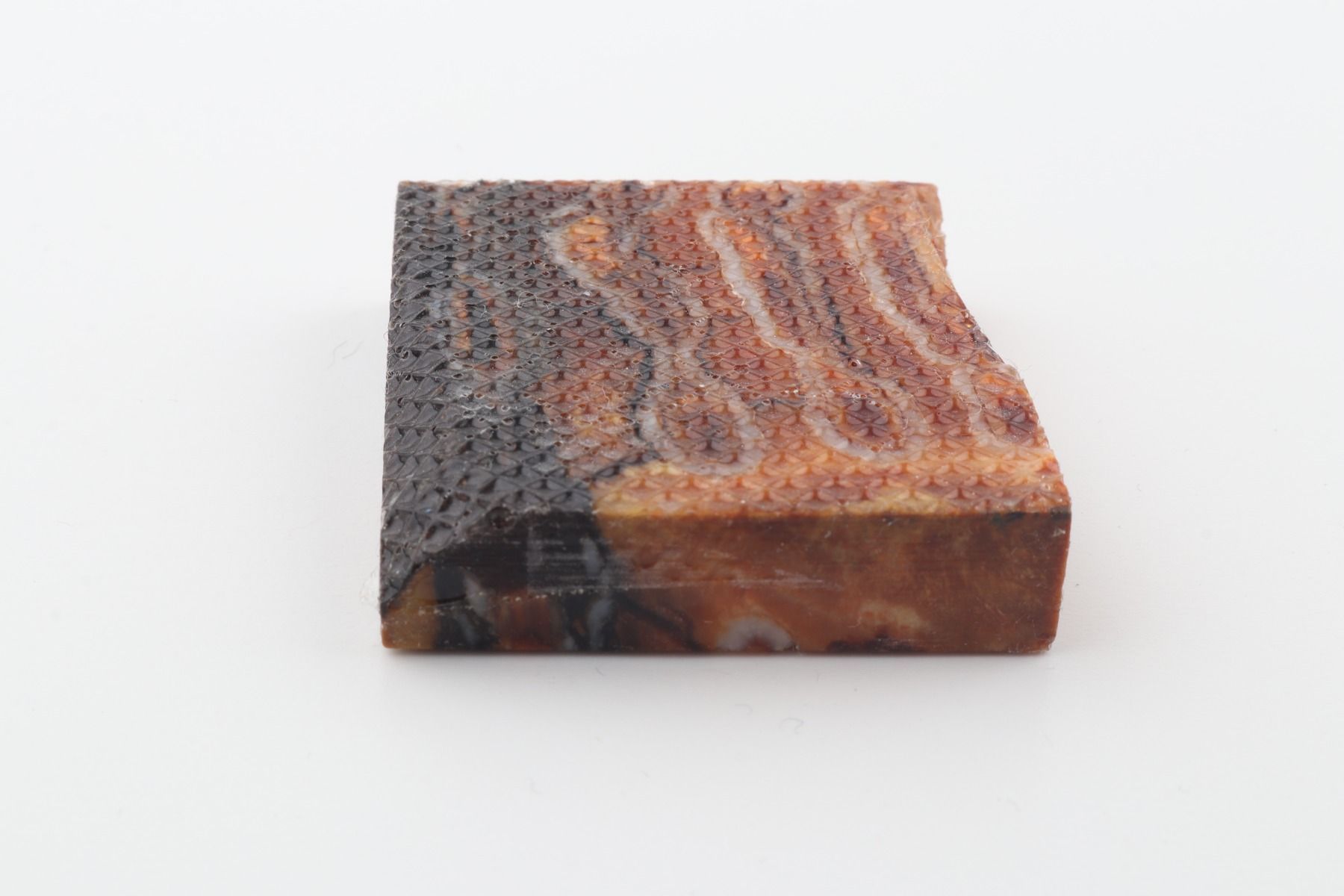 Stabilized mammoth molar piece