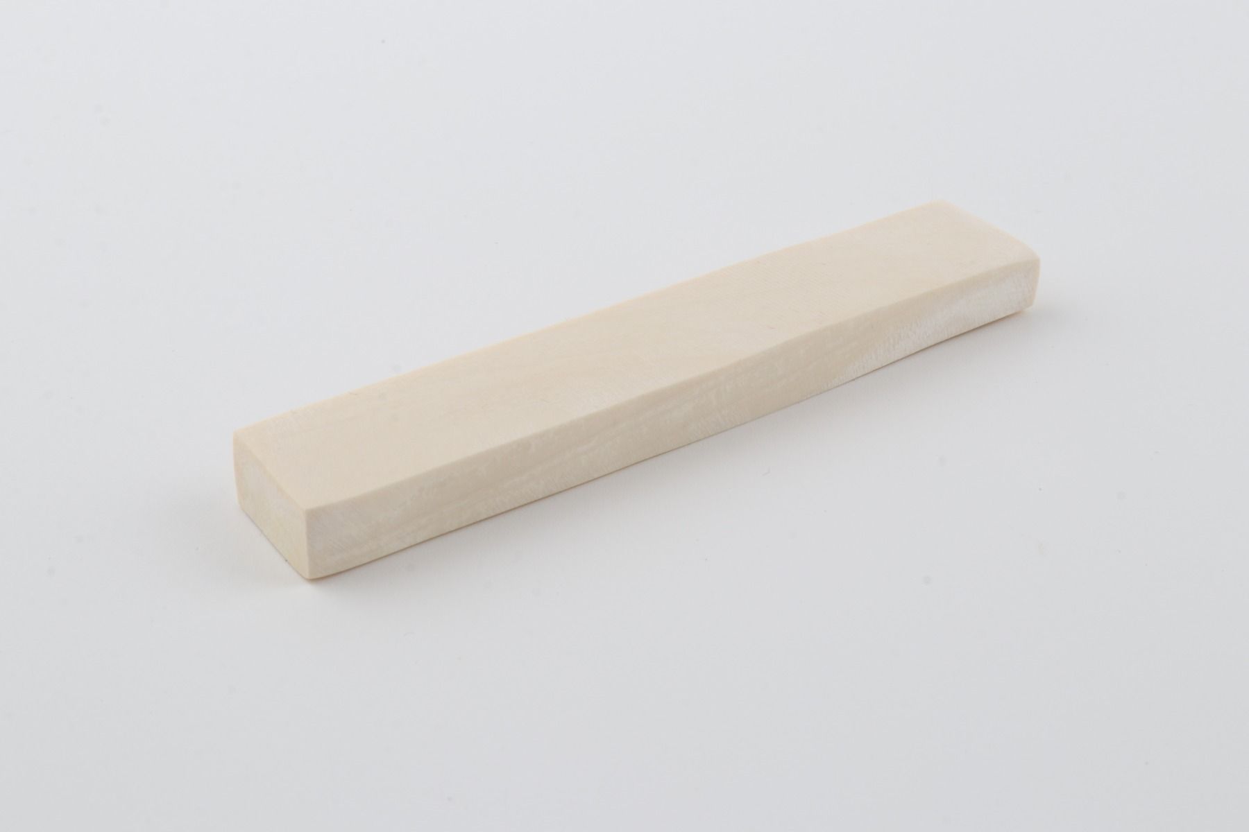 White mammoth ivory segment