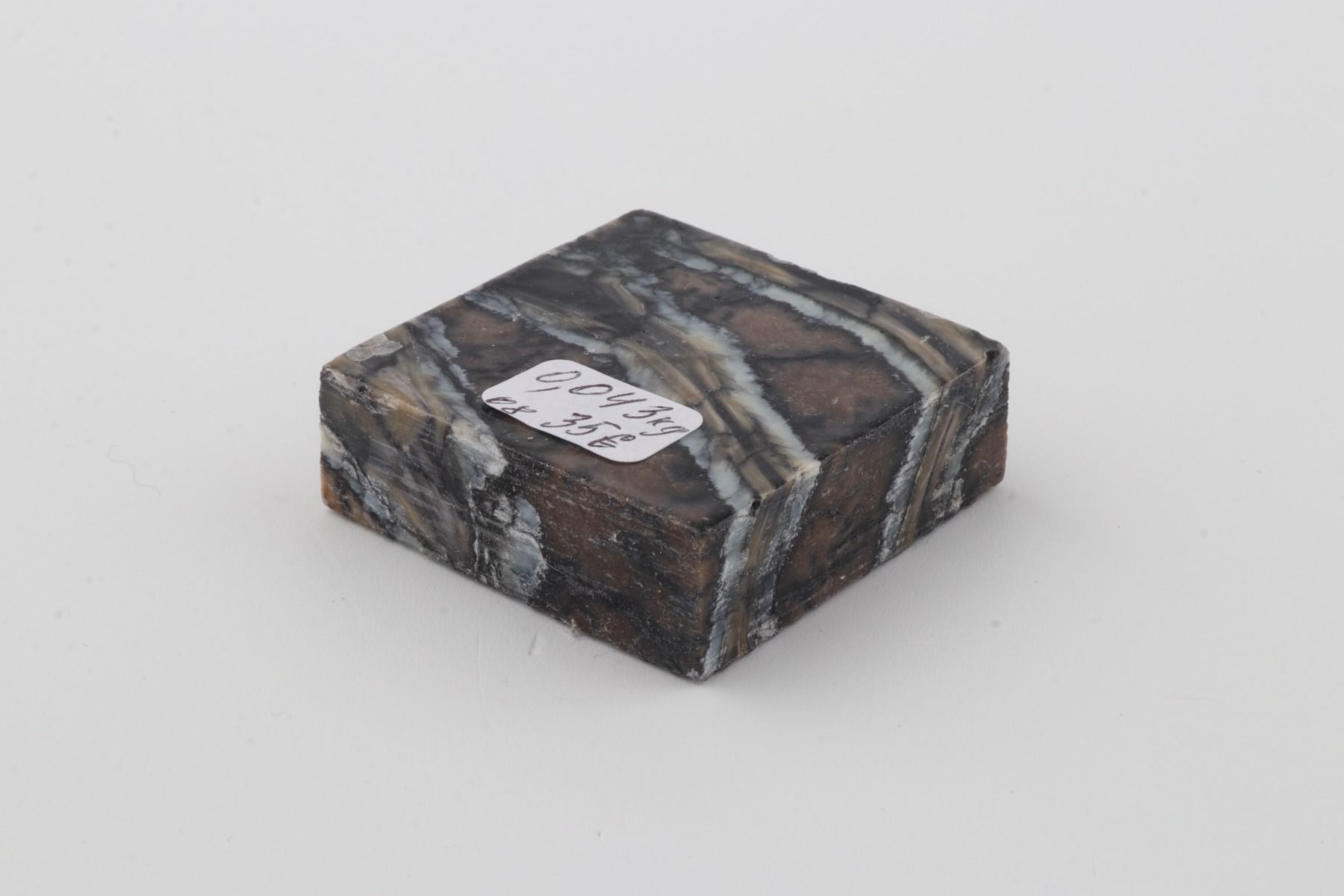Stabilised mammoth molar piece 