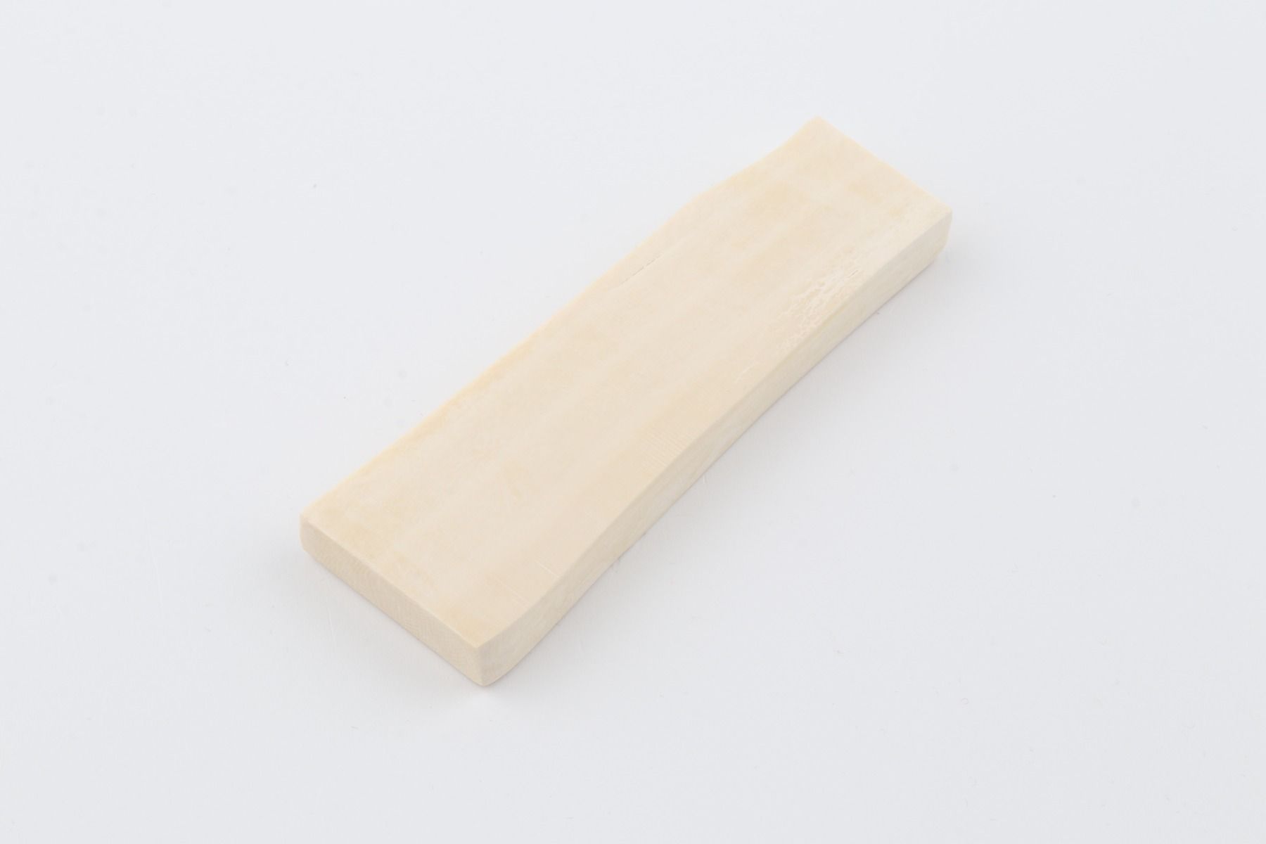 White mammoth ivory segment