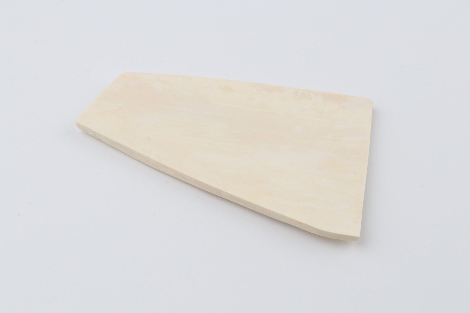 White mammoth ivory segment