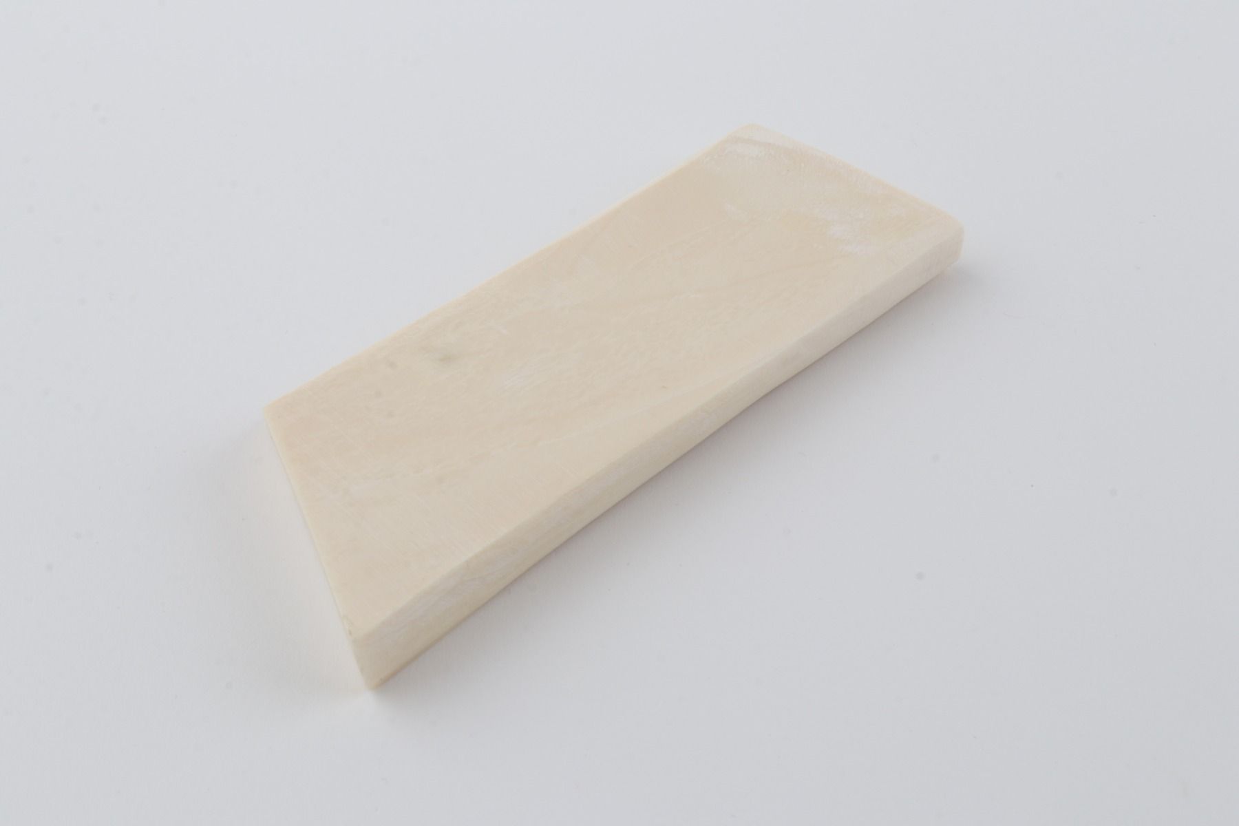 White mammoth ivory segment