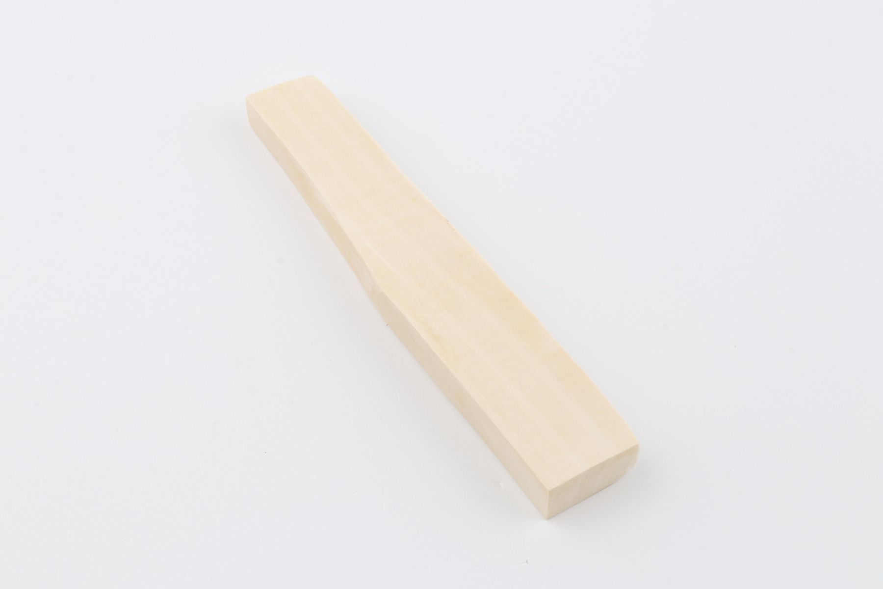 White mammoth ivory segment