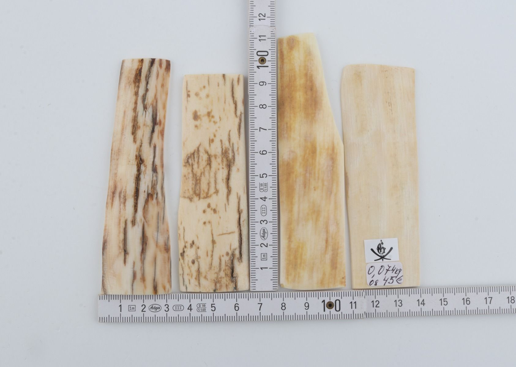 Natural mammoth bark pieces