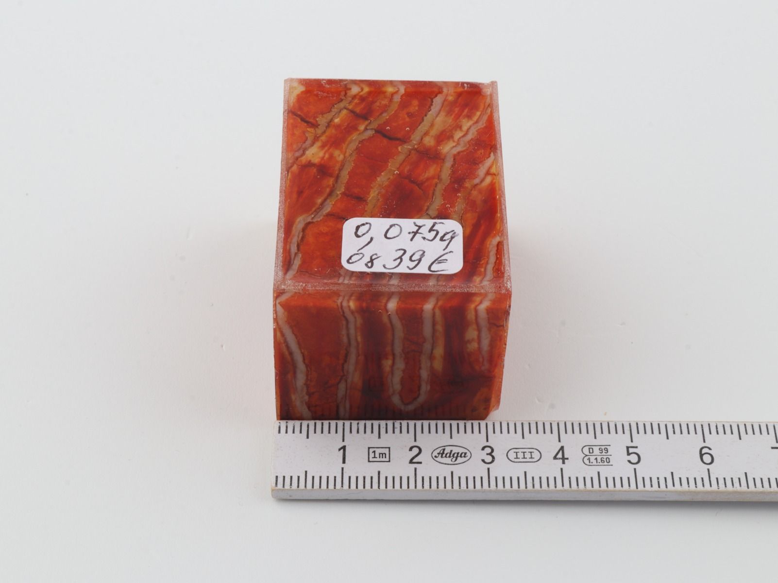 Stabilised mammoth molar block