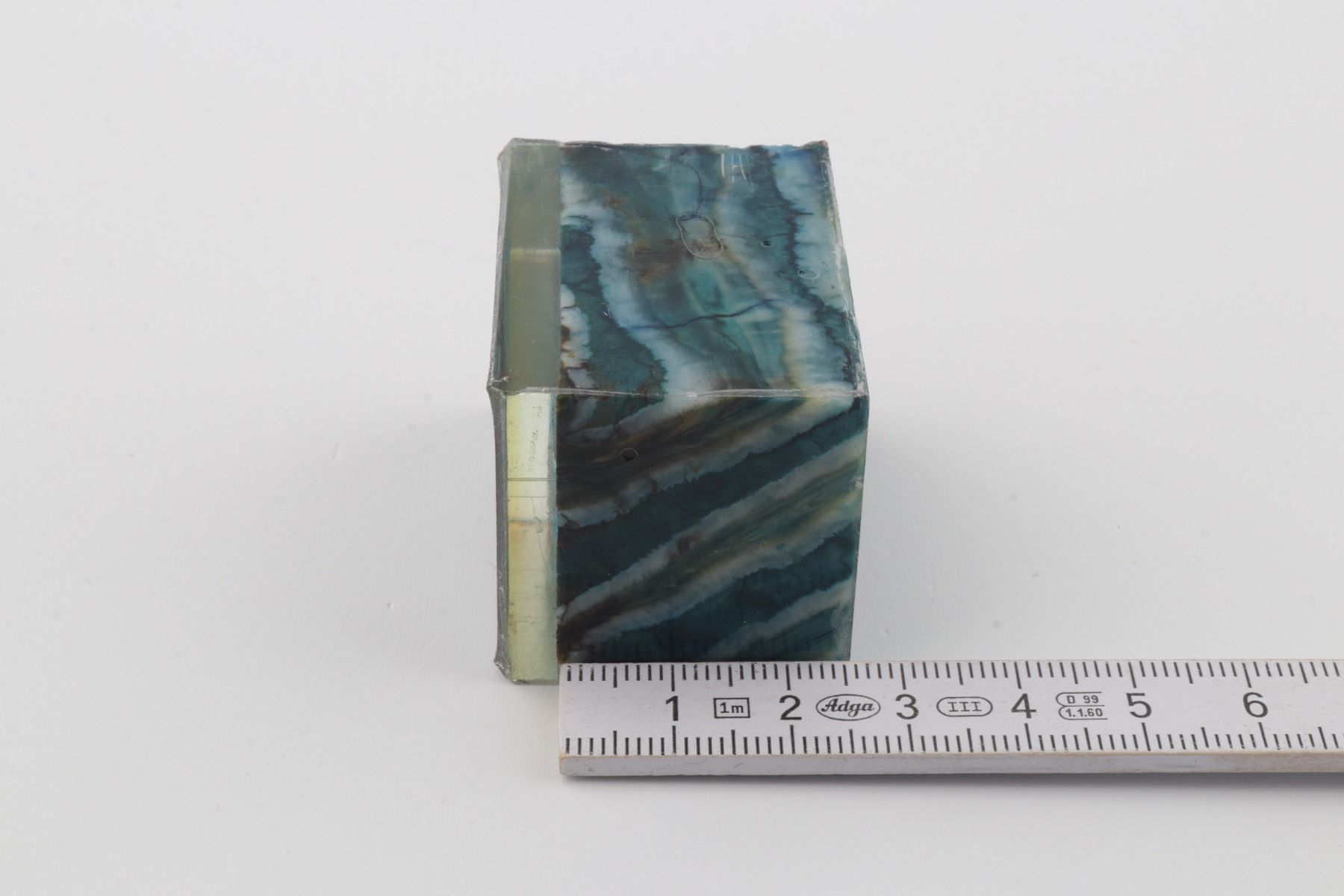 Stabilized mammoth molar piece