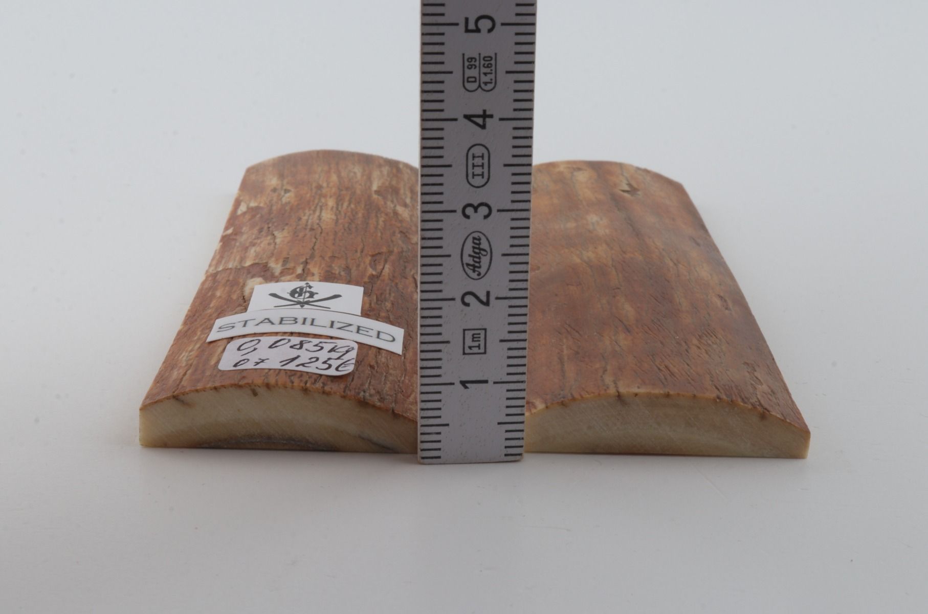 Stabilised mammoth bark scales