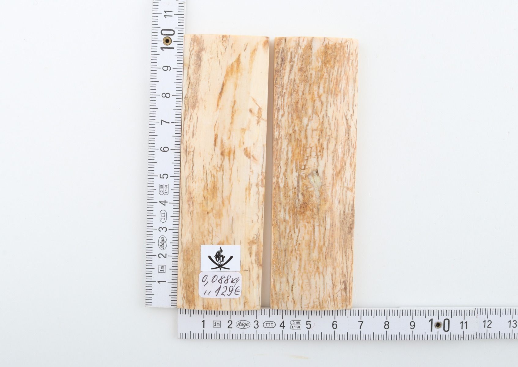Natural mammoth bark scales