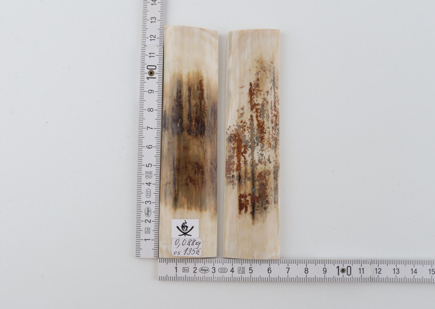 Natural mammoth bark scales