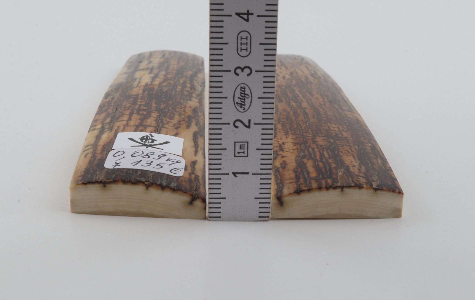 Natural mammoth bark scales