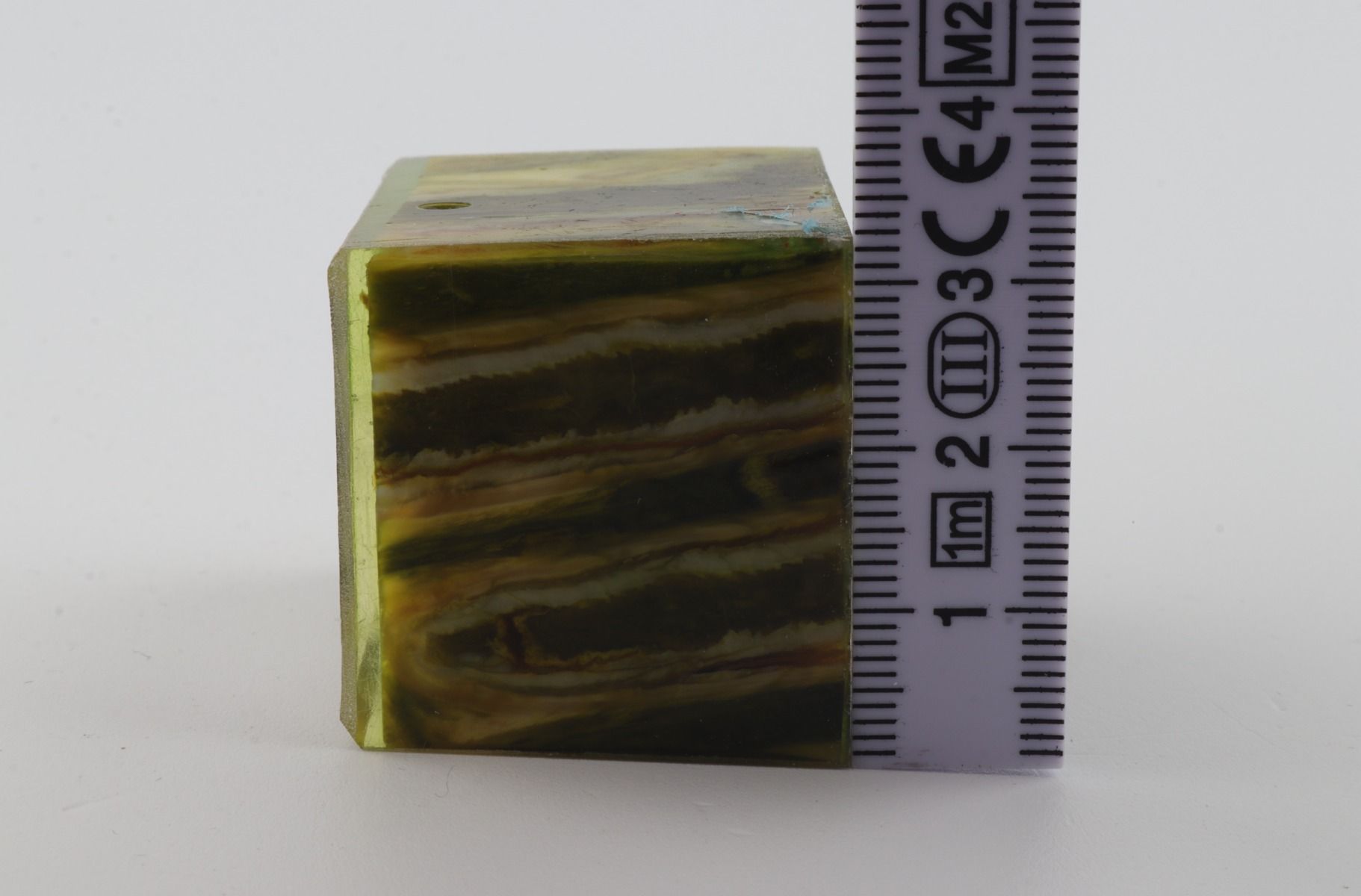 Stabilized mammoth molar piece