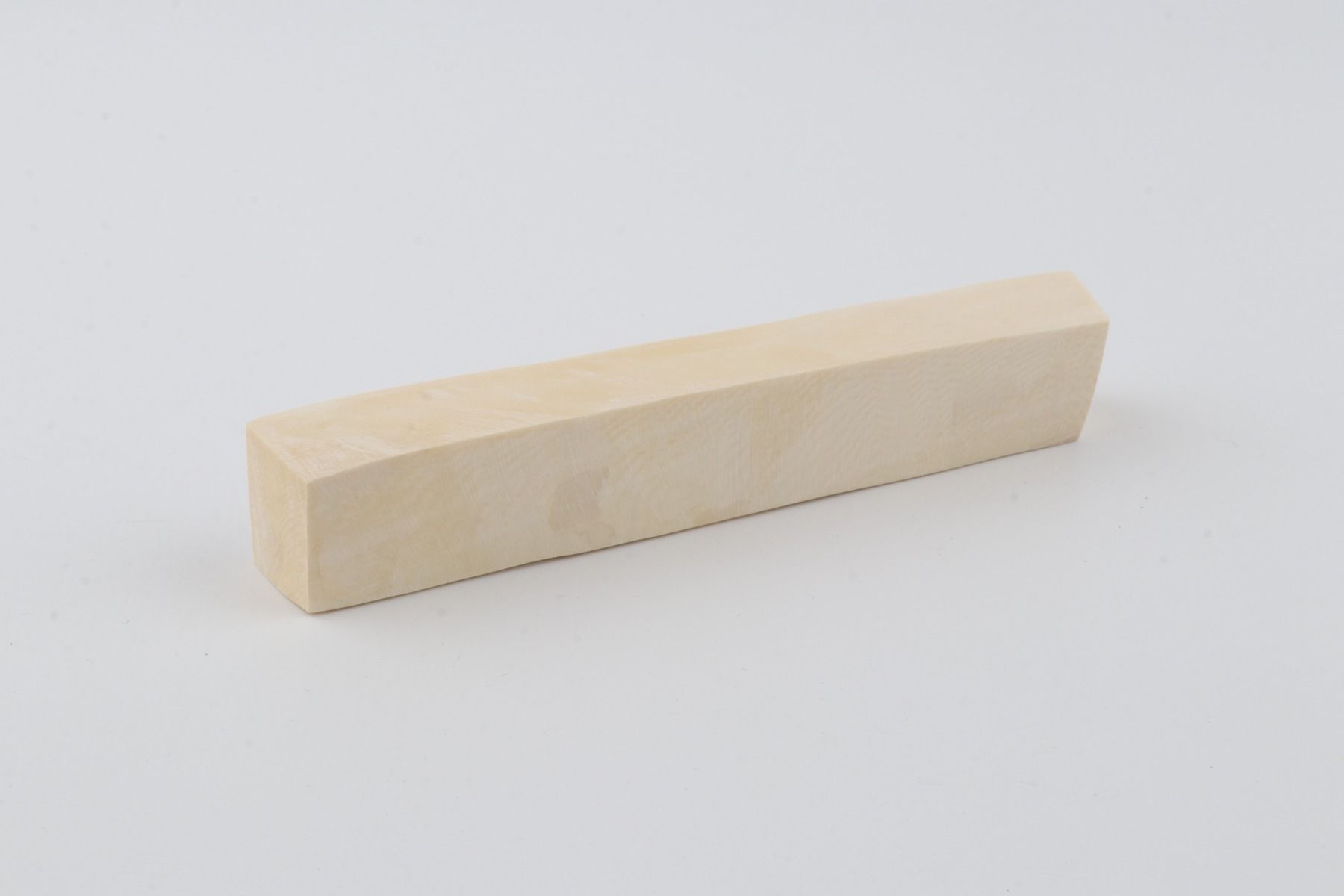 White mammoth ivory segment