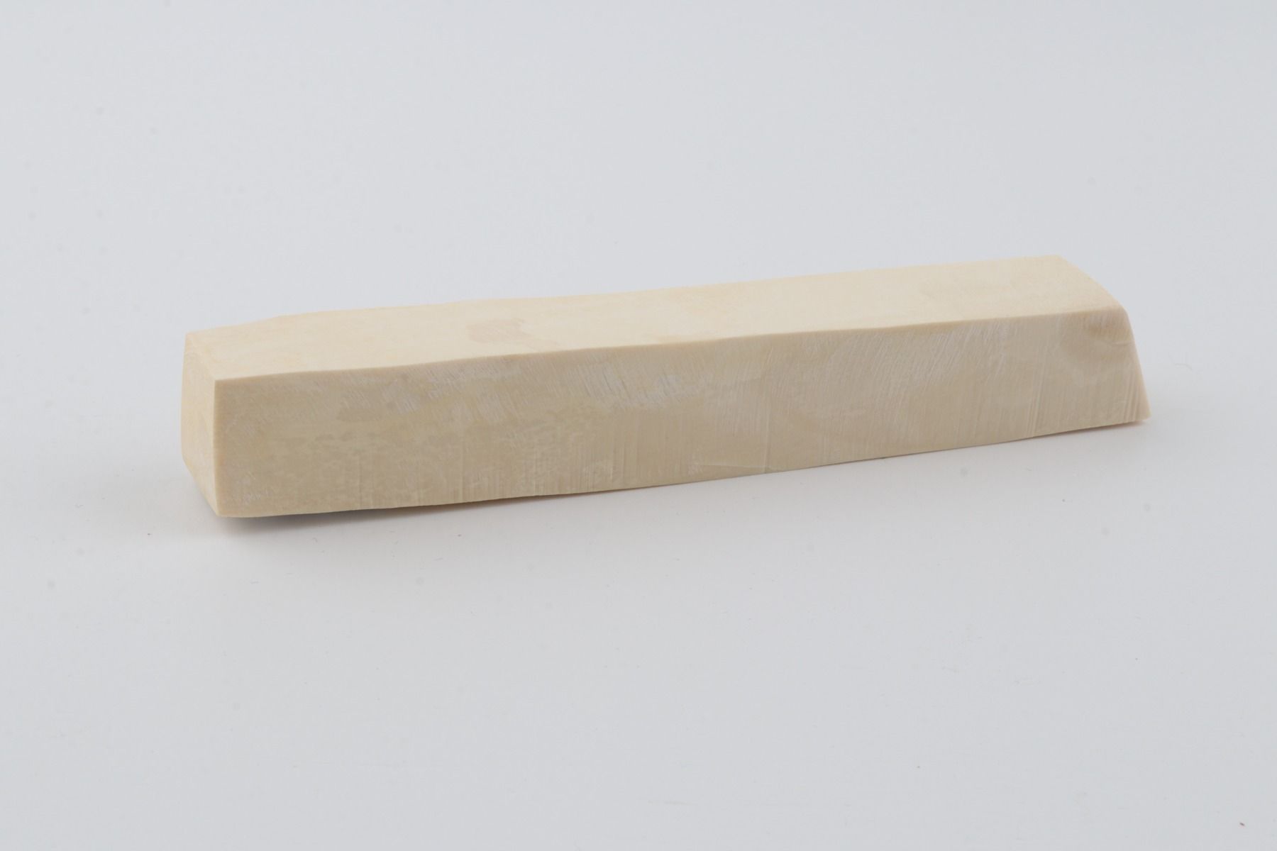 White mammoth ivory segment