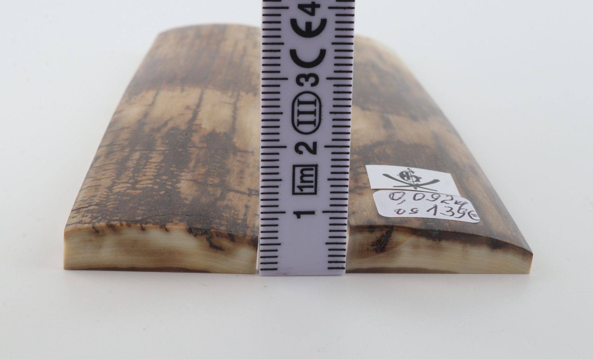 Natural mammoth bark scales