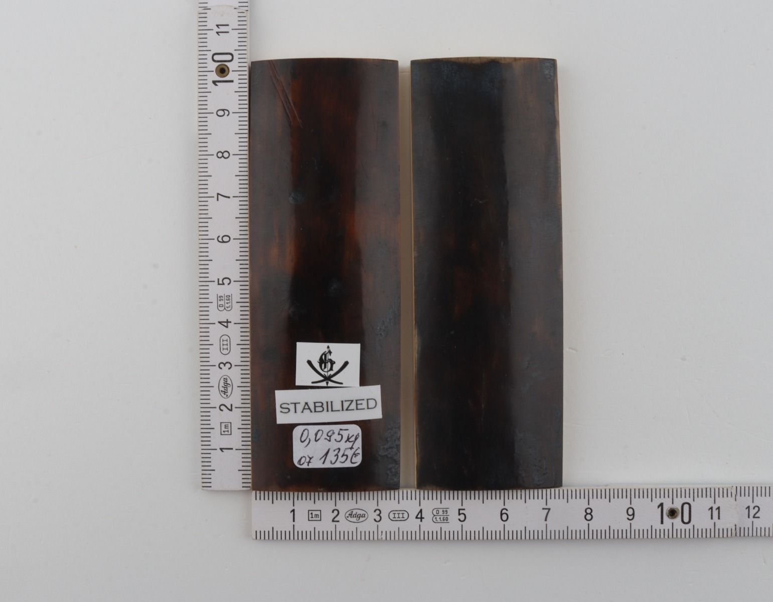Stabilized mammoth bark scales