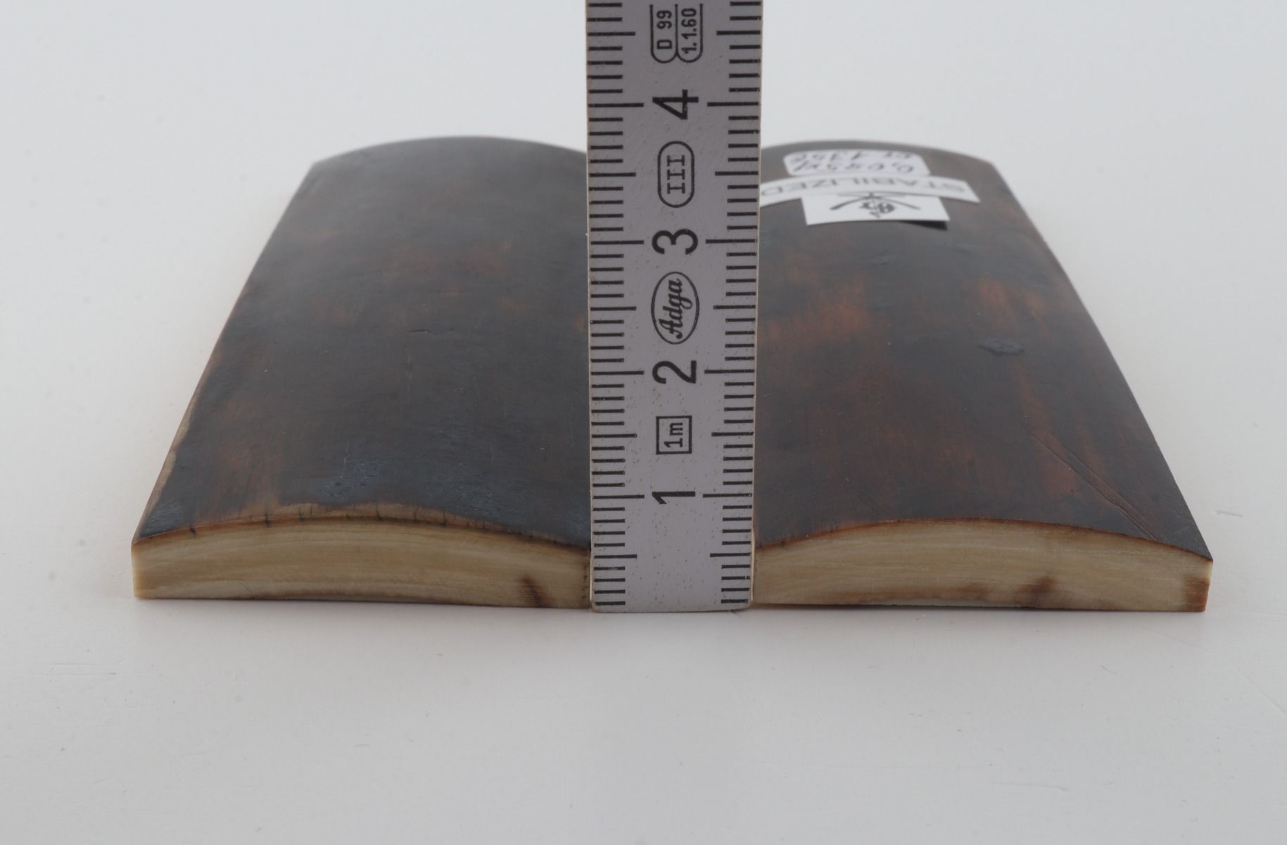 Stabilized mammoth bark scales