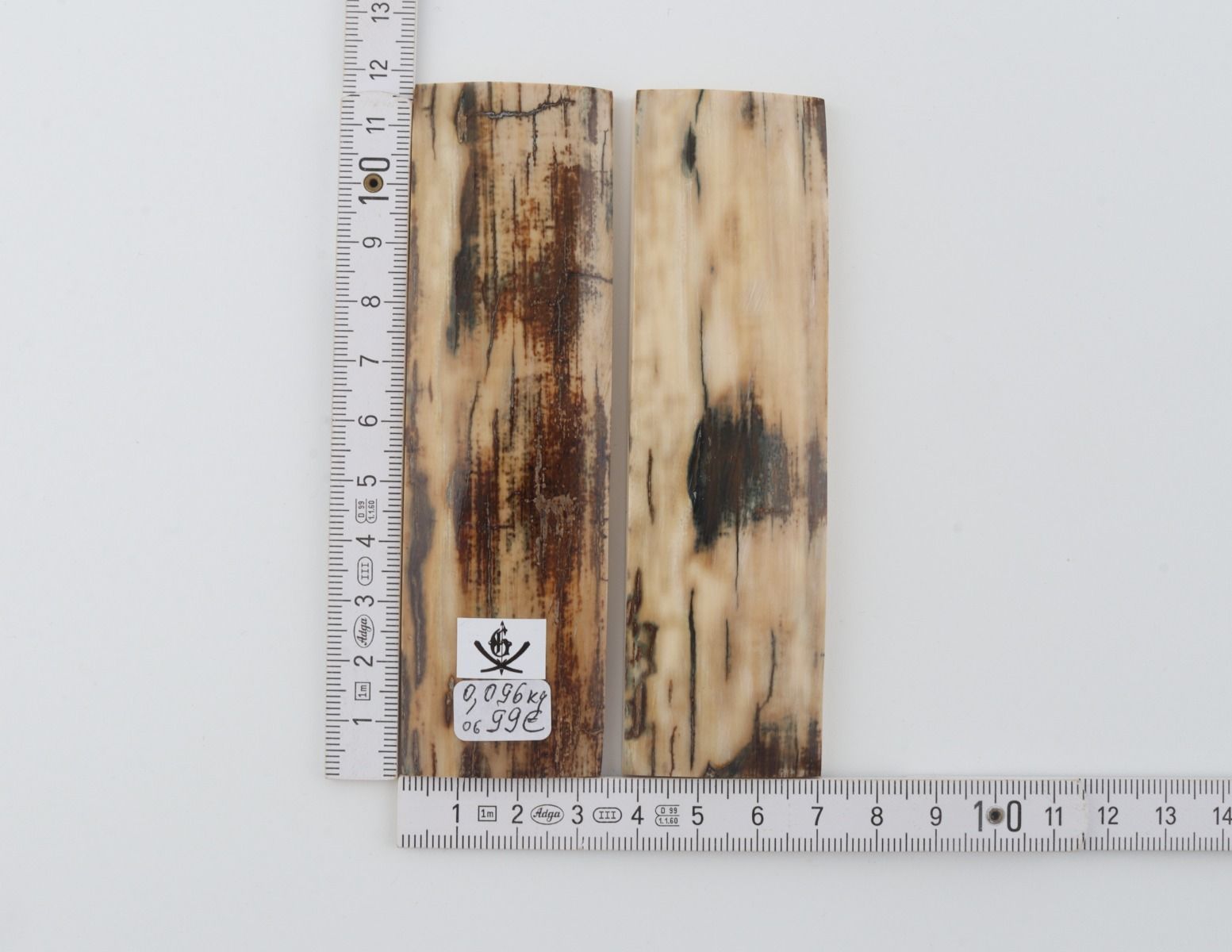 Natural mammoth bark scales