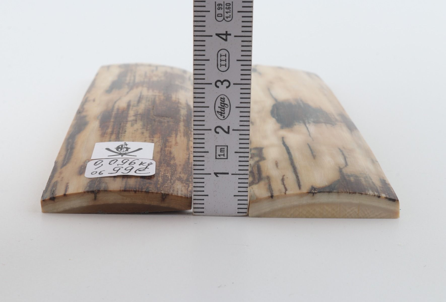 Natural mammoth bark scales