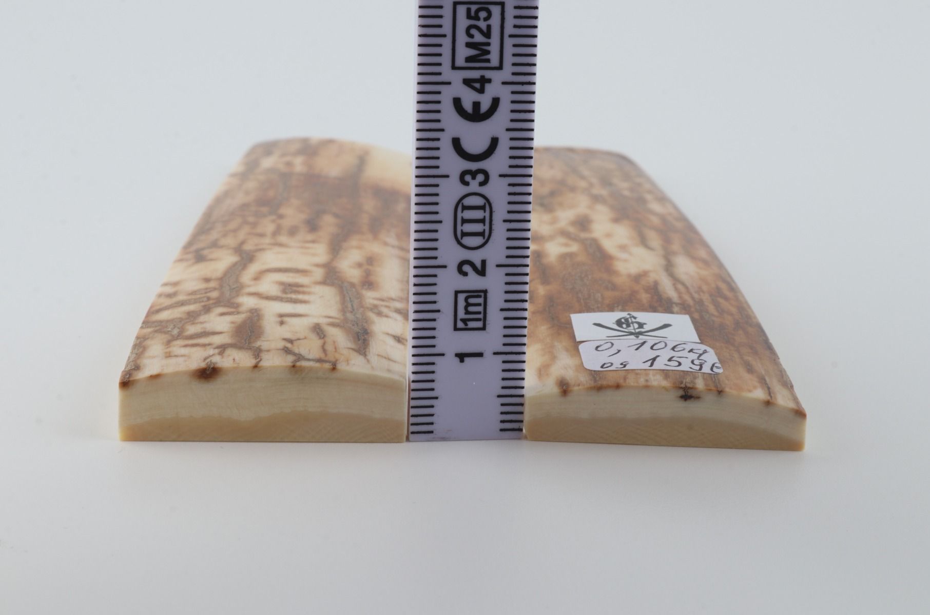 Natural mammoth bark scales