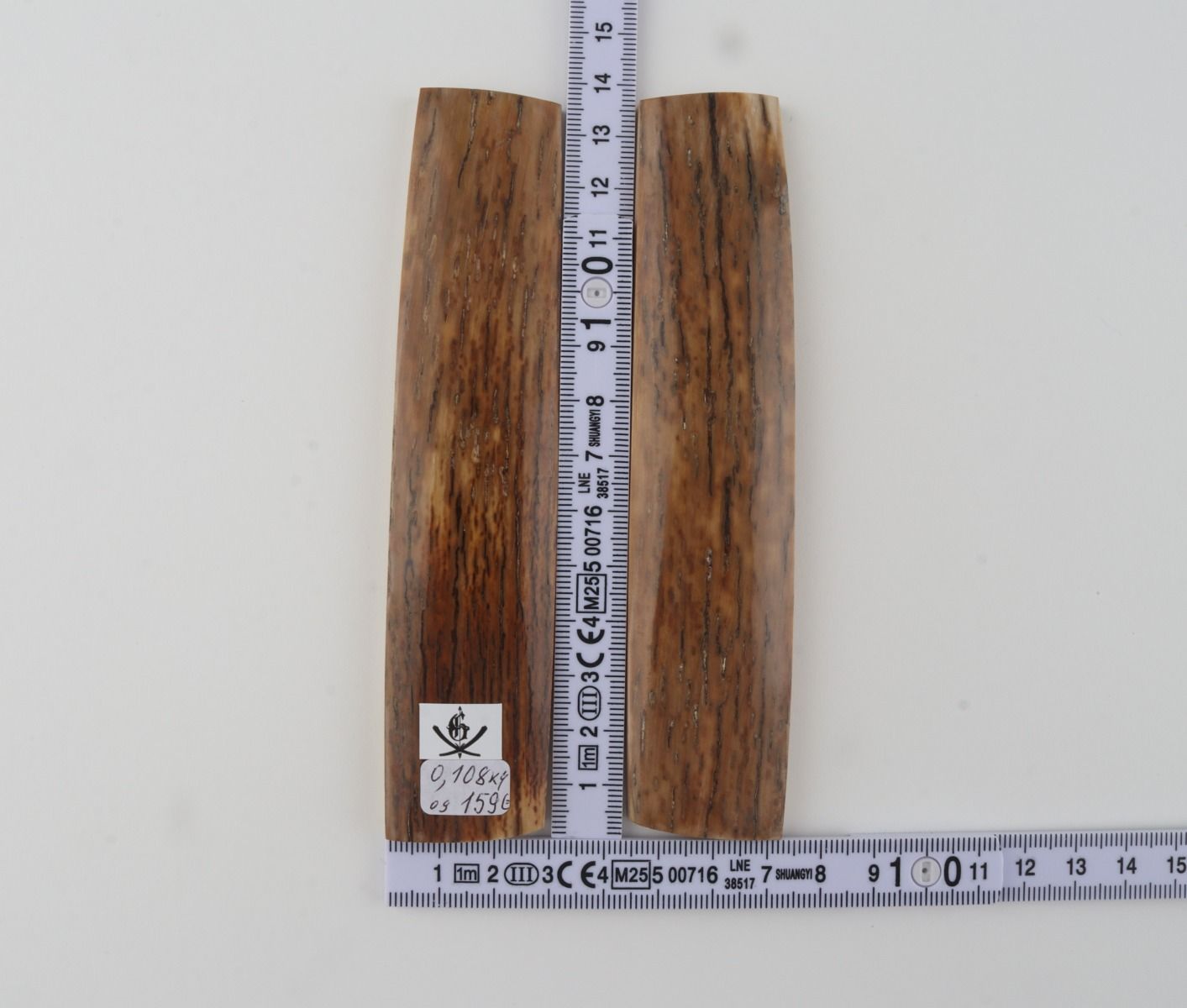 Natural mammoth bark scales