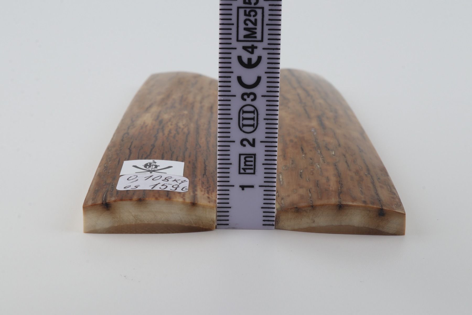 Natural mammoth bark scales