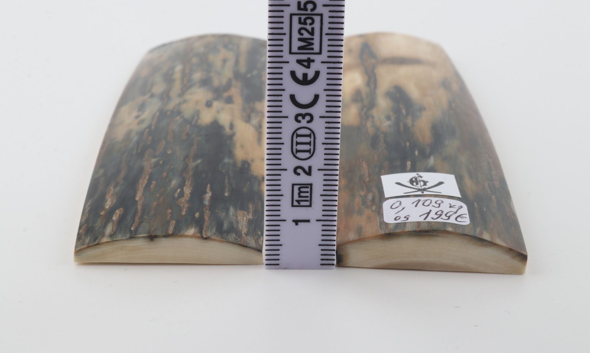 Natural mammoth bark scales