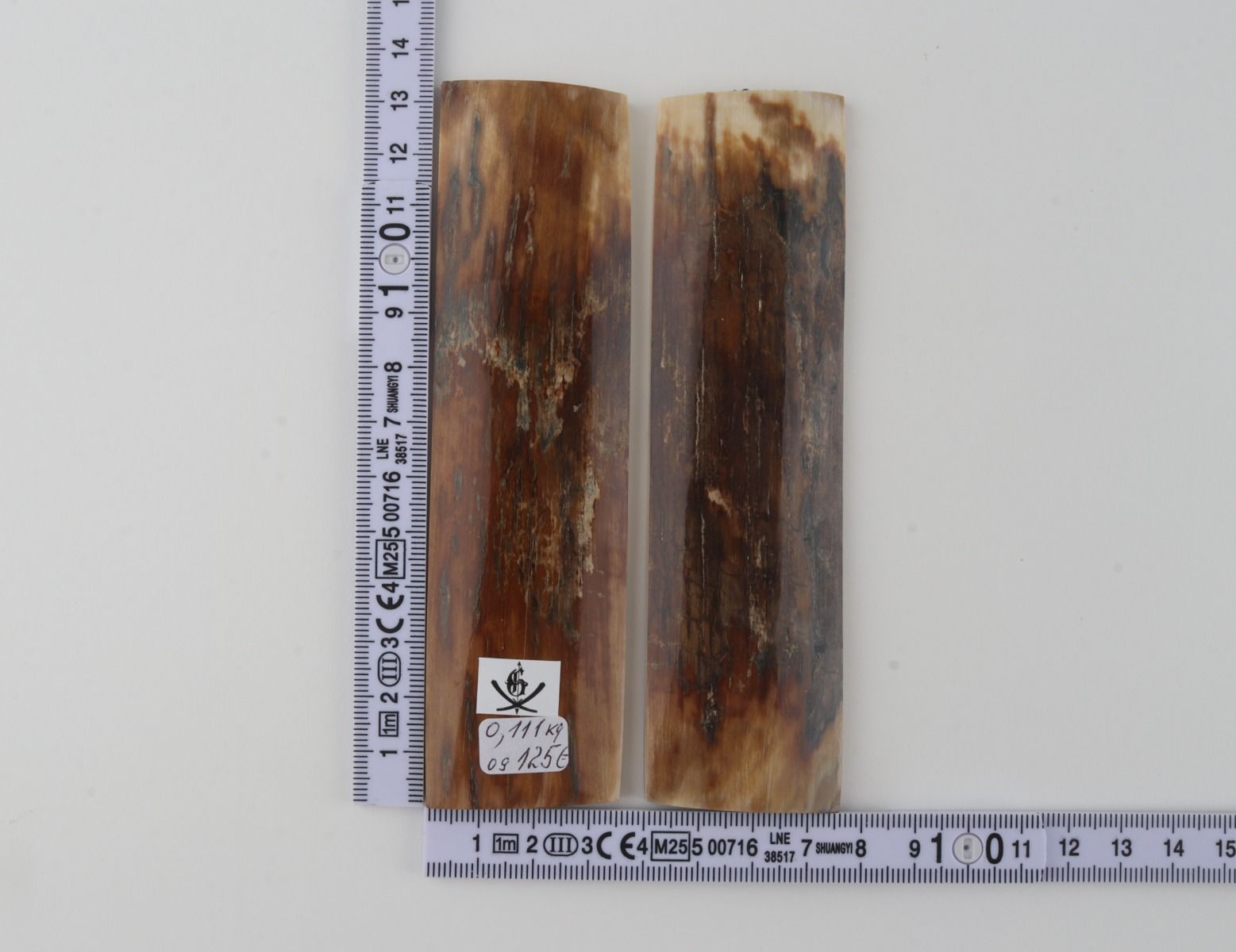 Natural mammoth bark scales