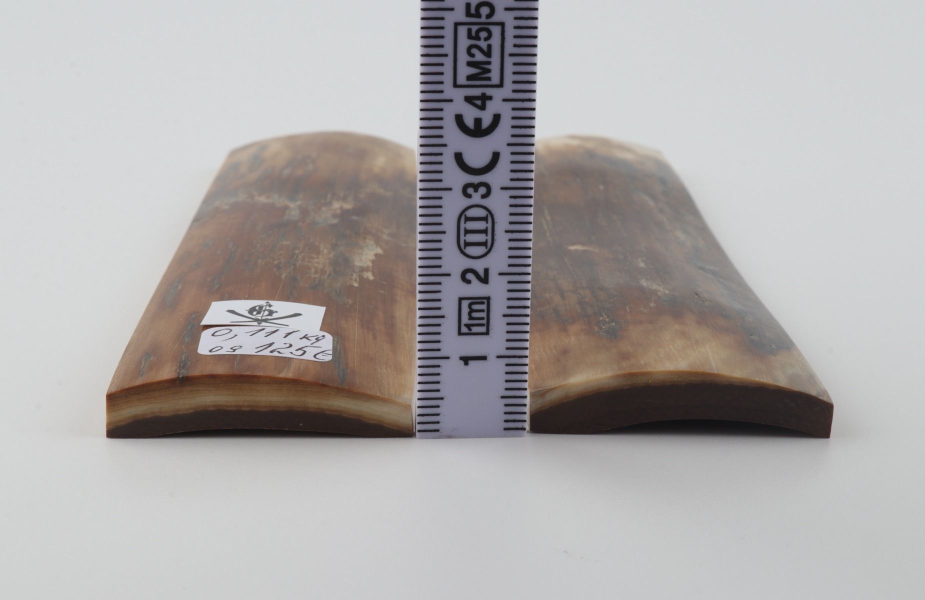 Natural mammoth bark scales