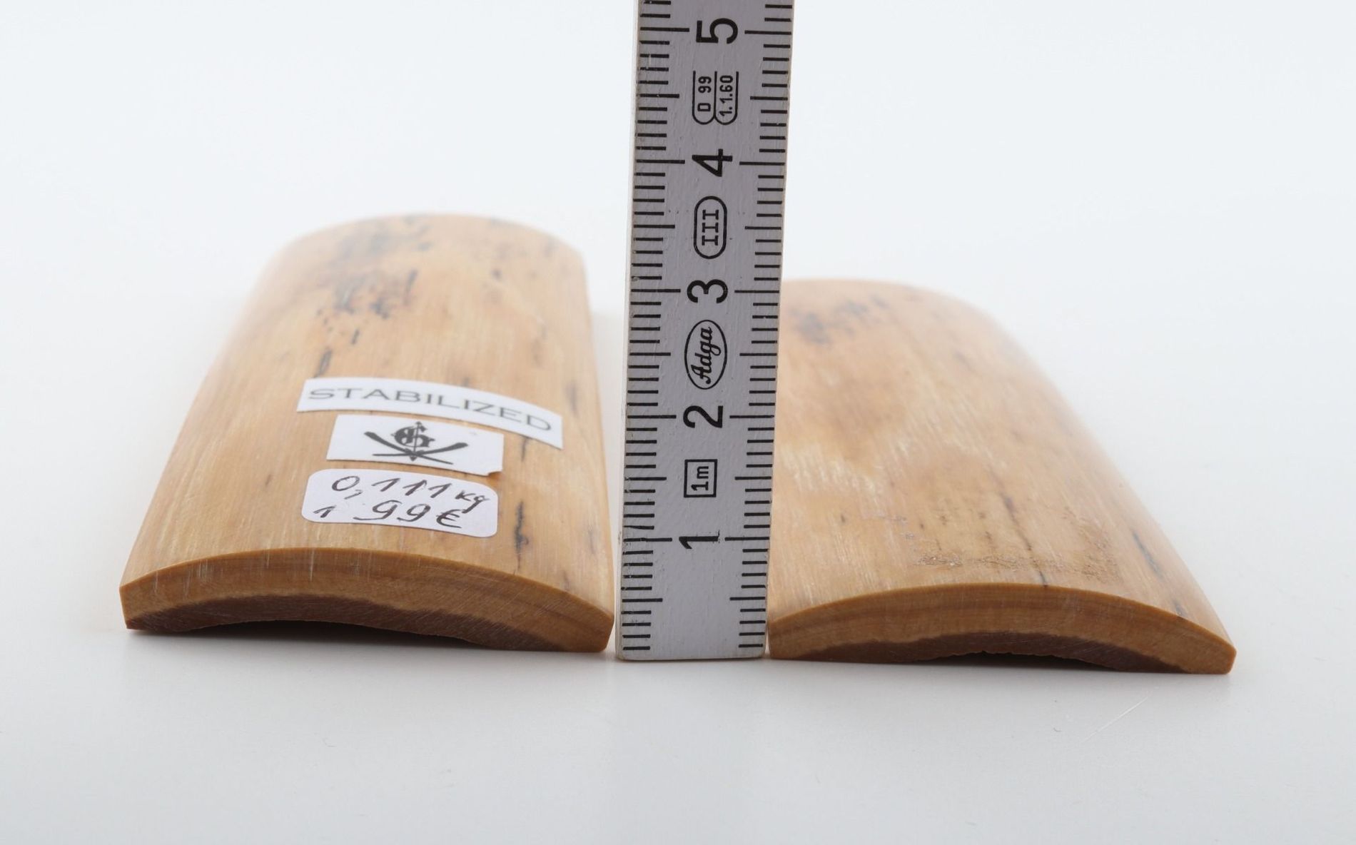 Stabilised mammoth bark scales