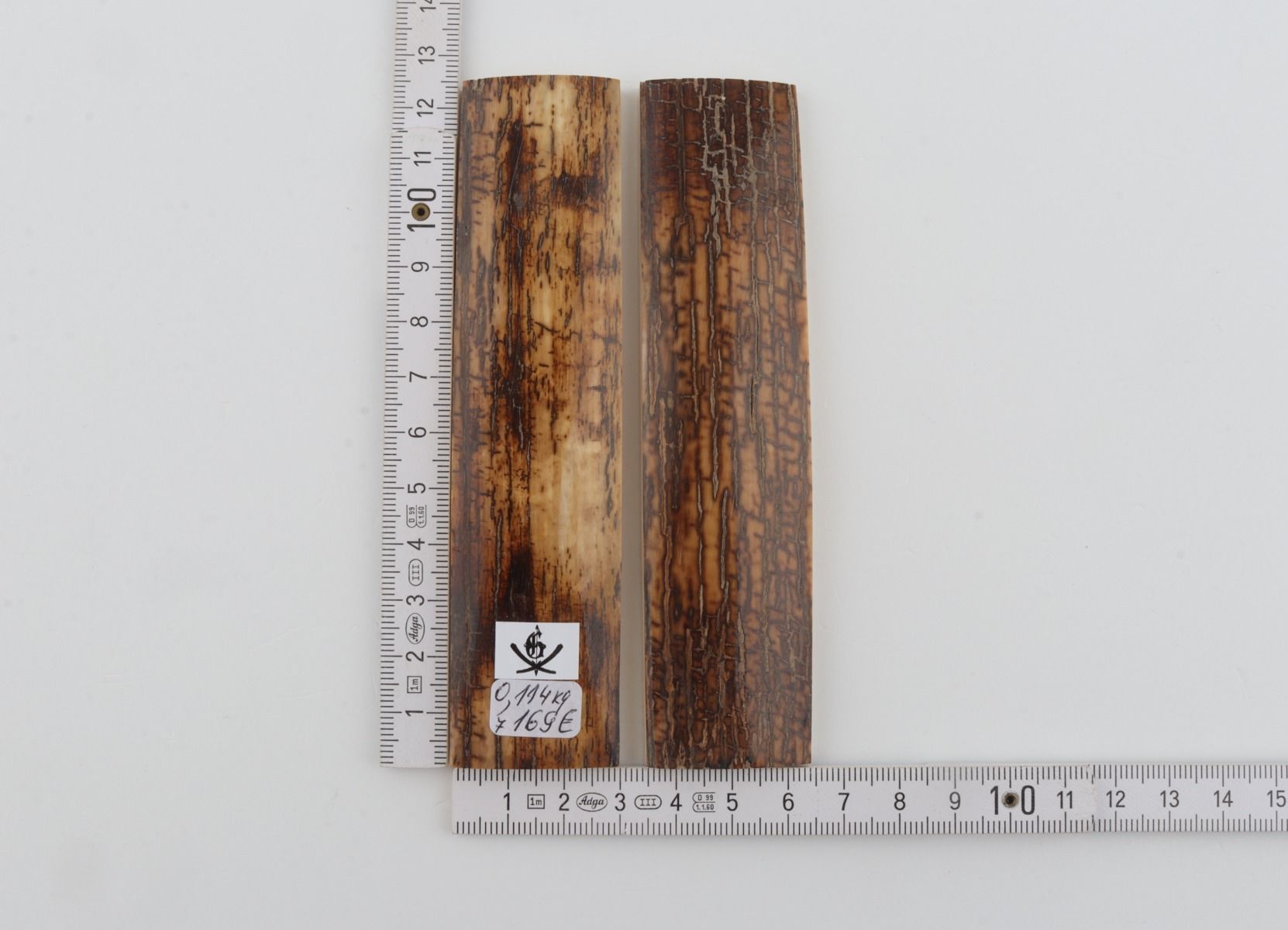 Natural mammoth bark scales