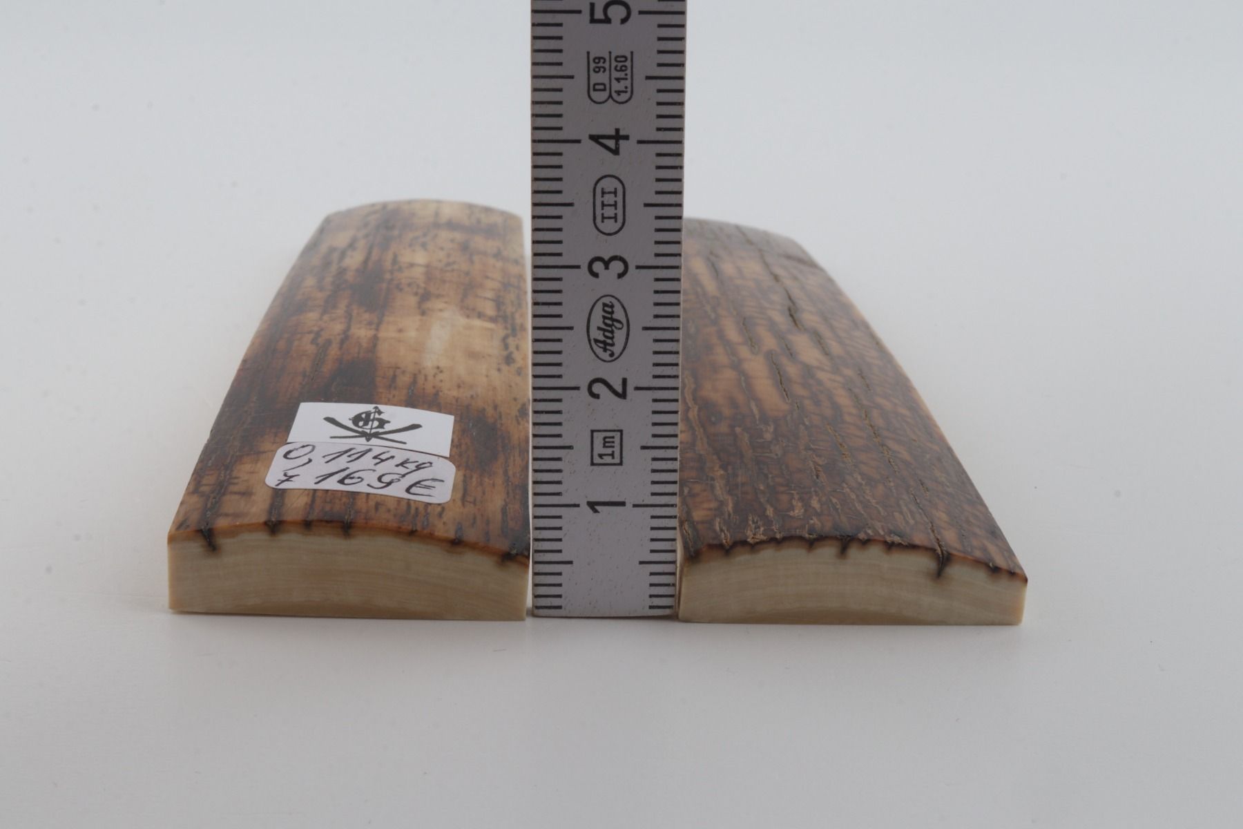 Natural mammoth bark scales