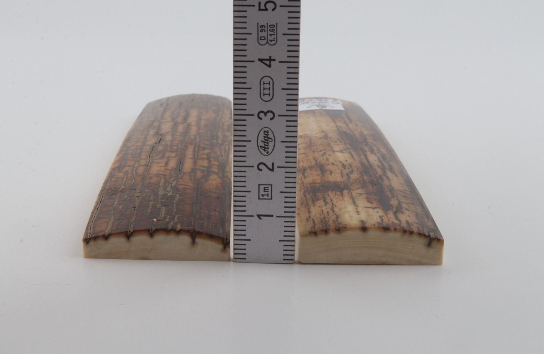 Natural mammoth bark scales