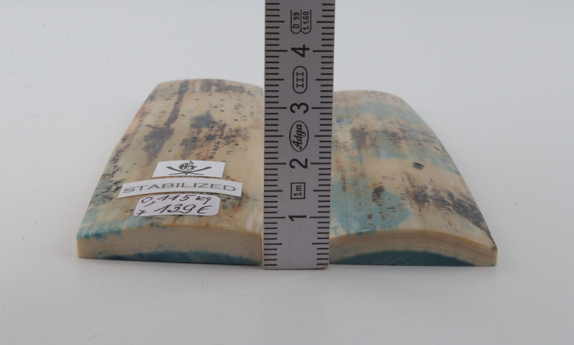 Stabilised mammoth bark scales