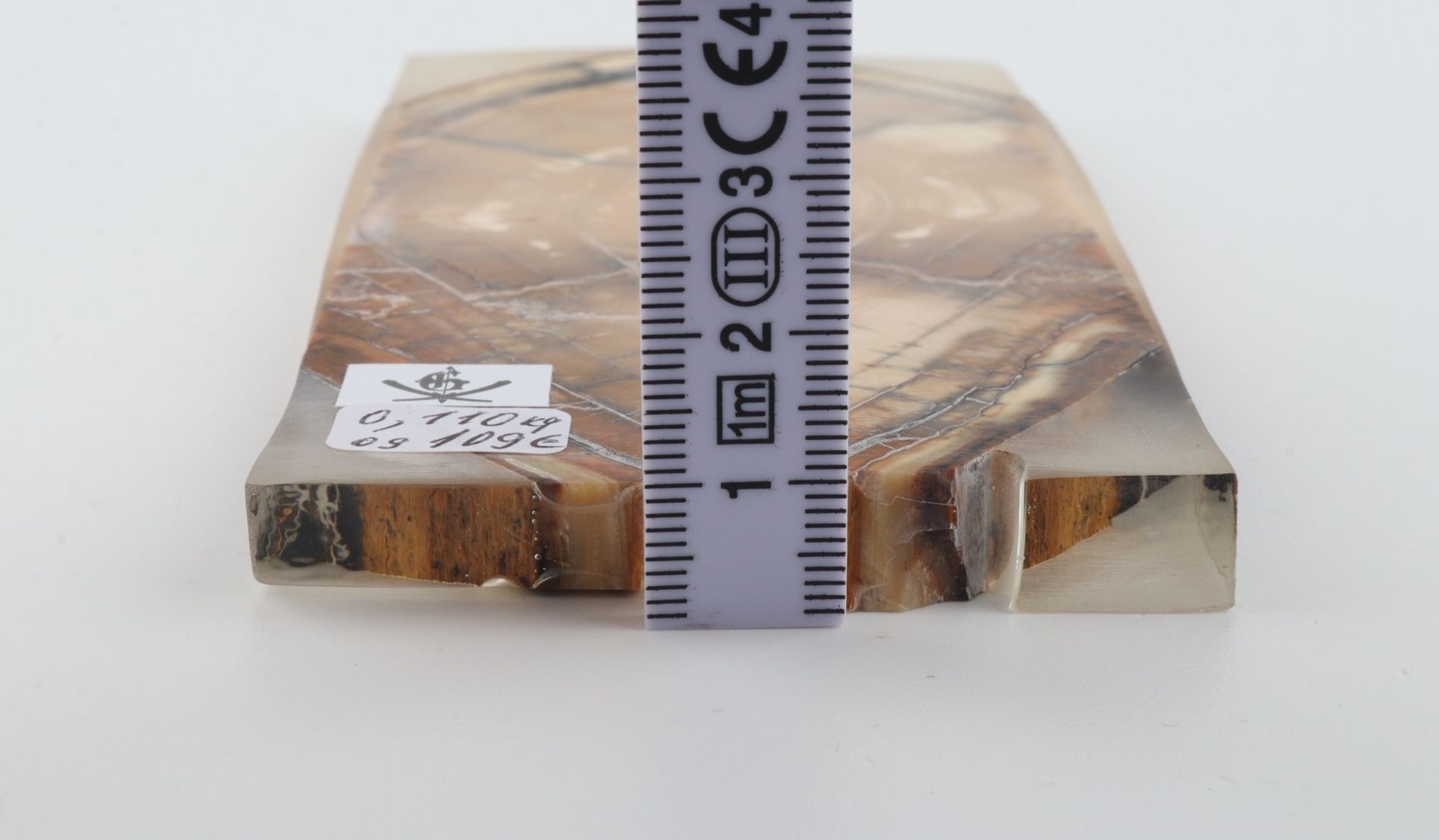 Stabilized mammoth ivory scales