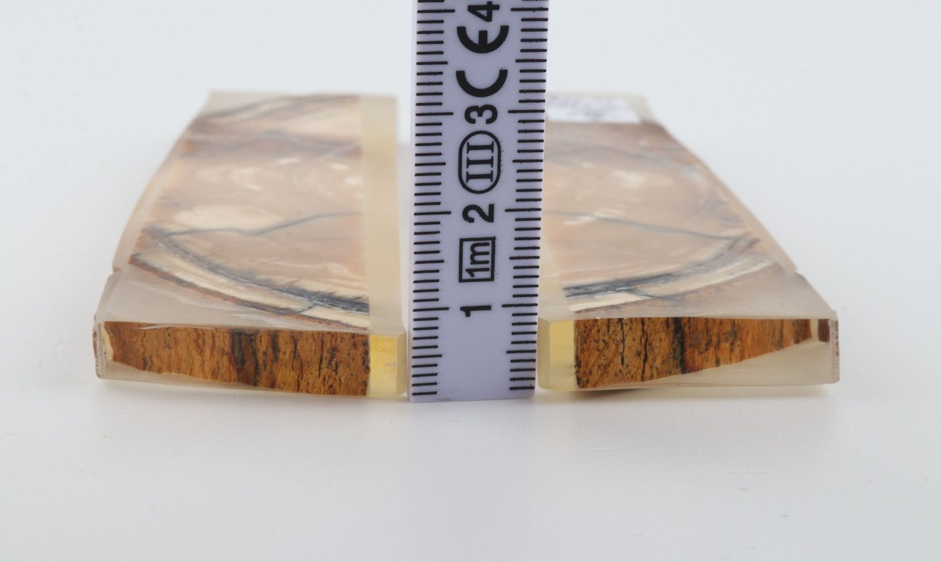 Stabilized mammoth ivory scales