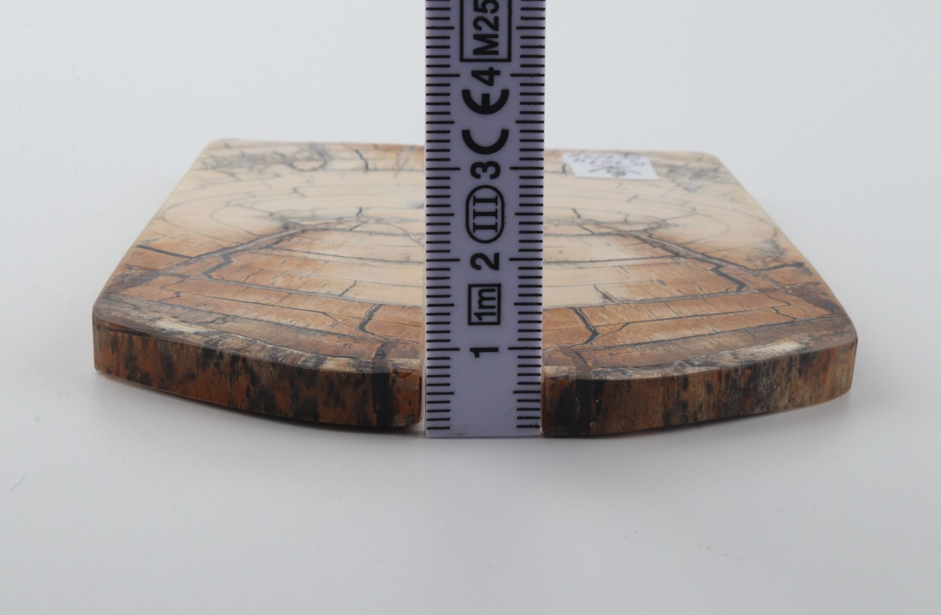 Stabilised mammoth ivory scales