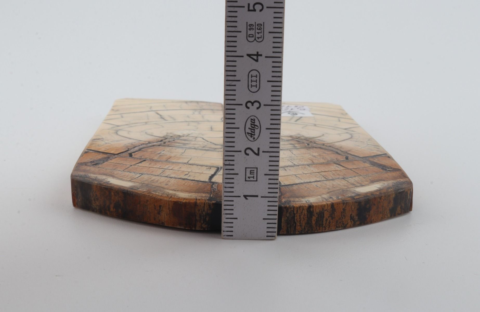 Stabilised mammoth ivory scales