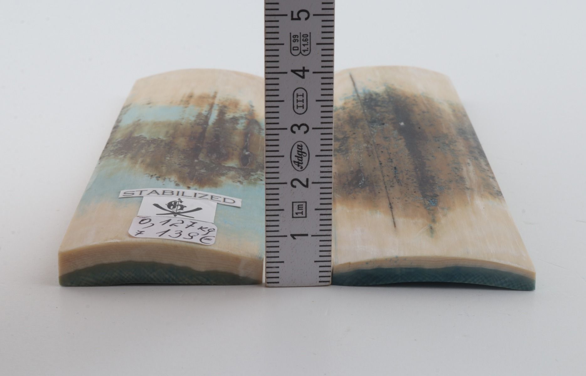 Stabilised mammoth bark scales