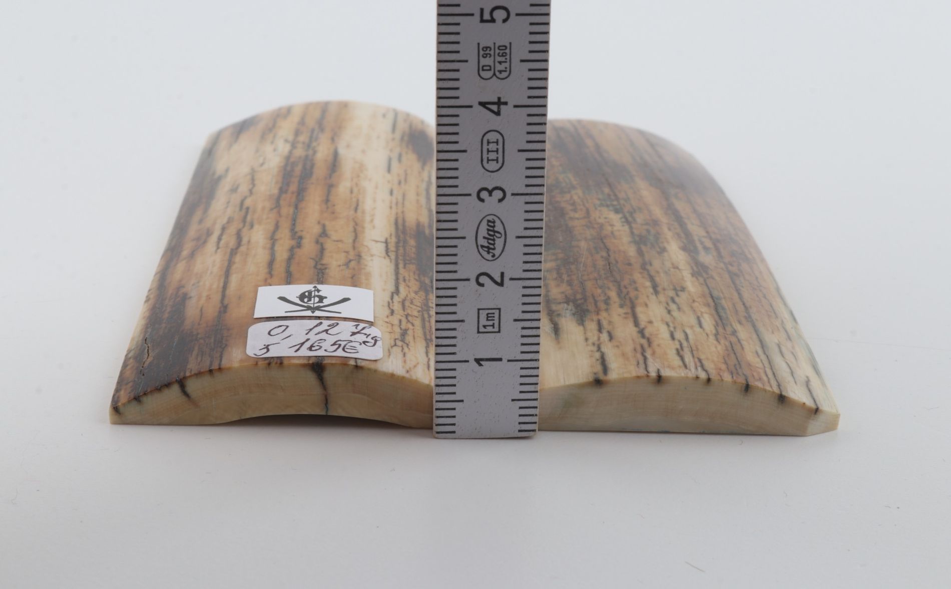 Natural mammoth bark scales