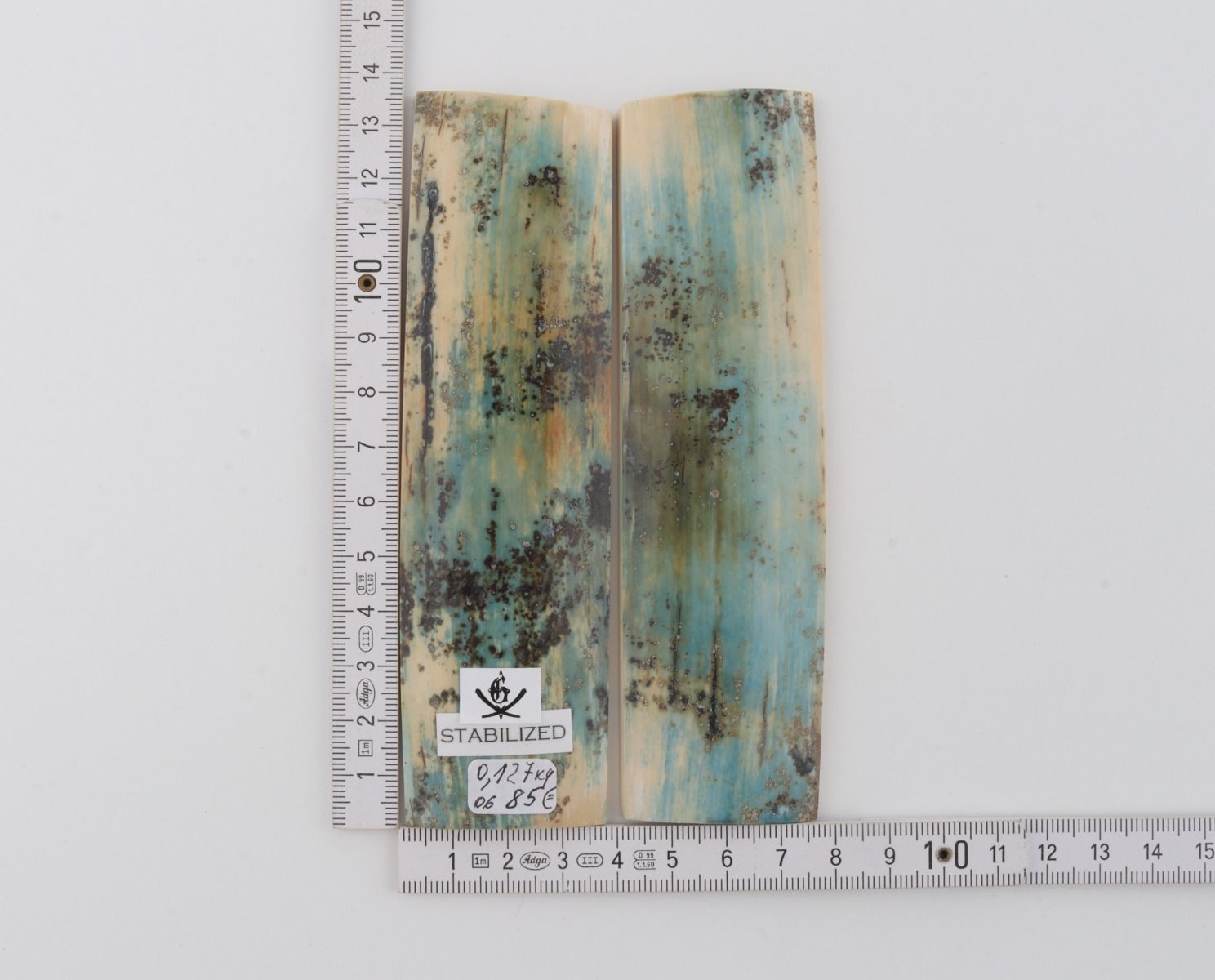 Stabilised mammoth bark scales