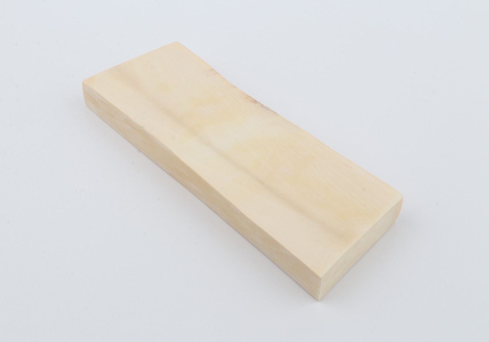 White mammoth ivory segment