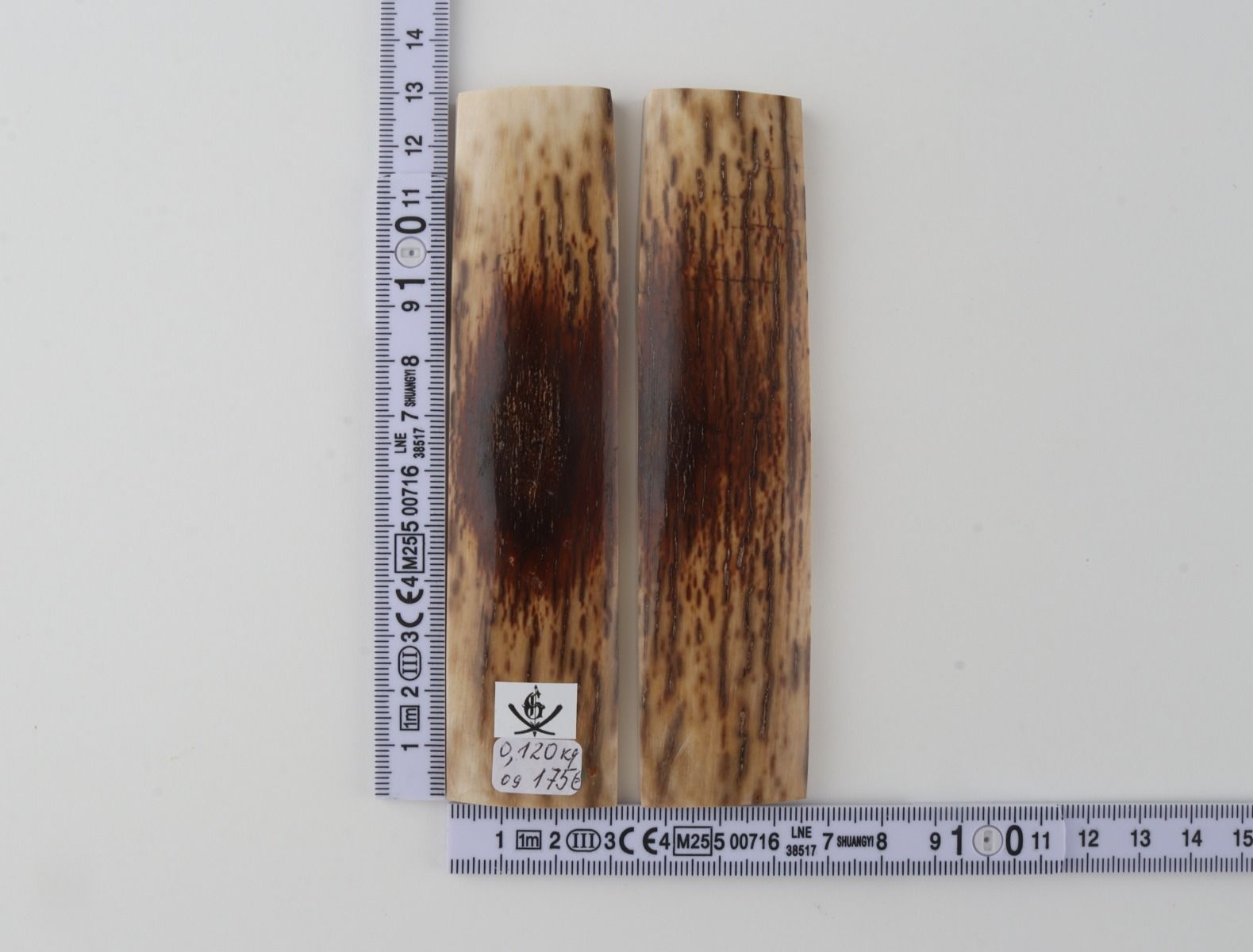 Natural mammoth bark scales