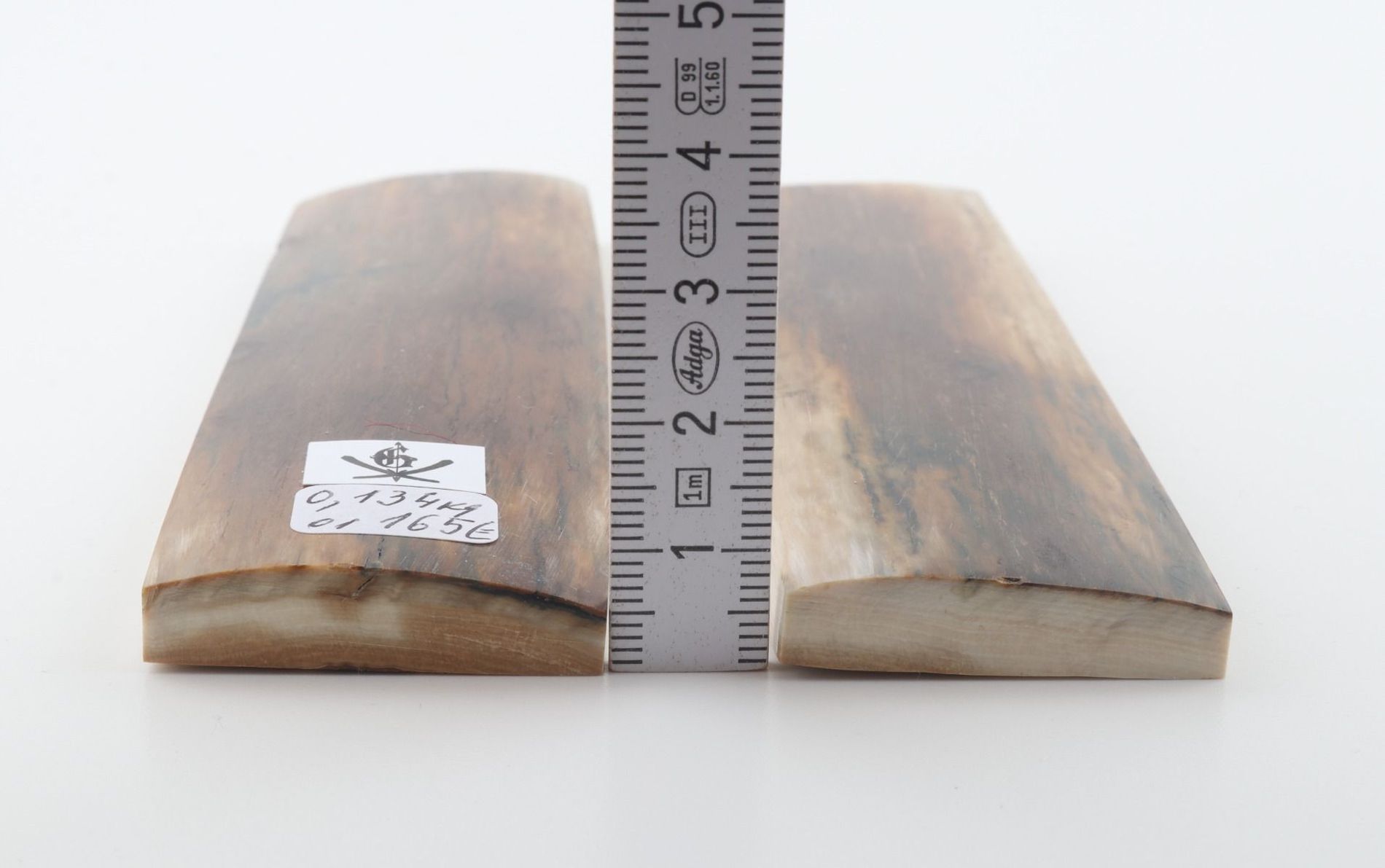 Natural mammoth bark scales